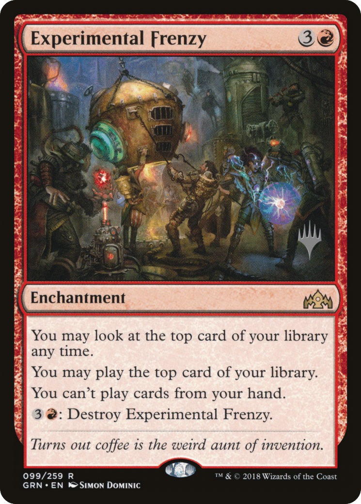 Experimental Frenzy (Promo Pack) [Guilds of Ravnica Promos] Foil