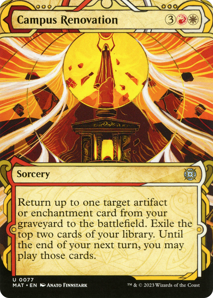 Campus Renovation (Showcase) [March of the Machine: The Aftermath] Foil