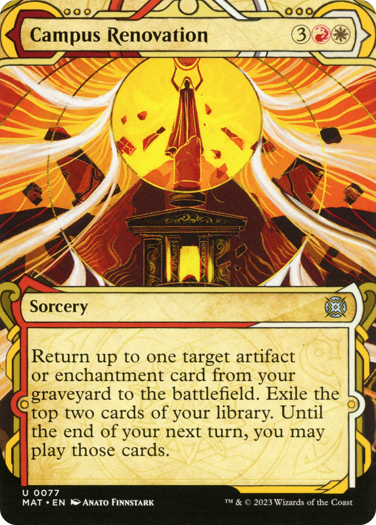Campus Renovation (Showcase) [March of the Machine: The Aftermath] Foil