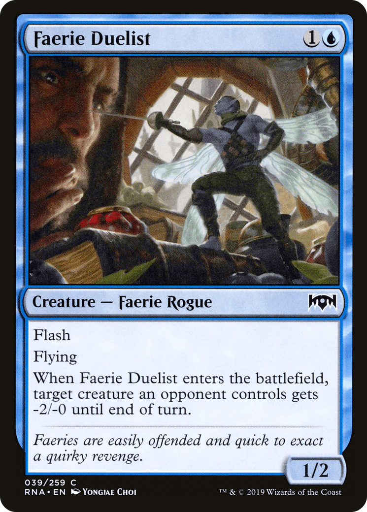 Faerie Duelist [Ravnica Allegiance] Foil