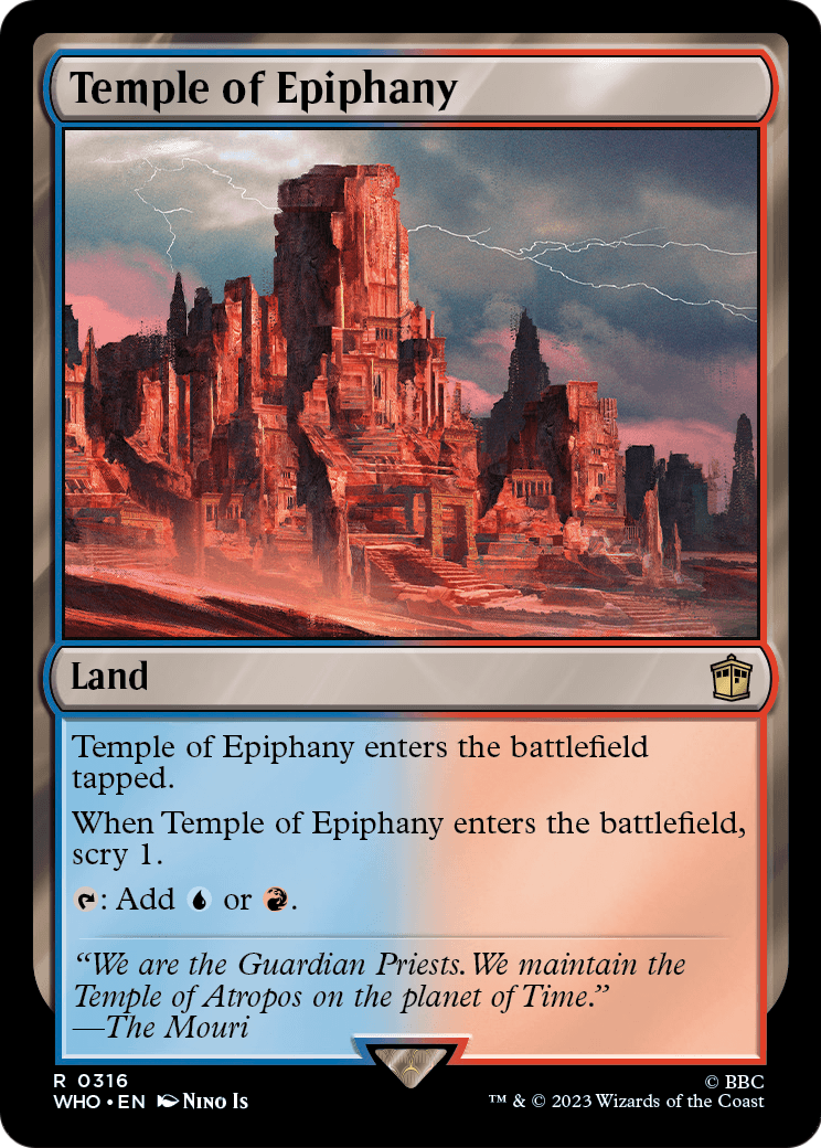 Temple of Epiphany [Doctor Who] Foil