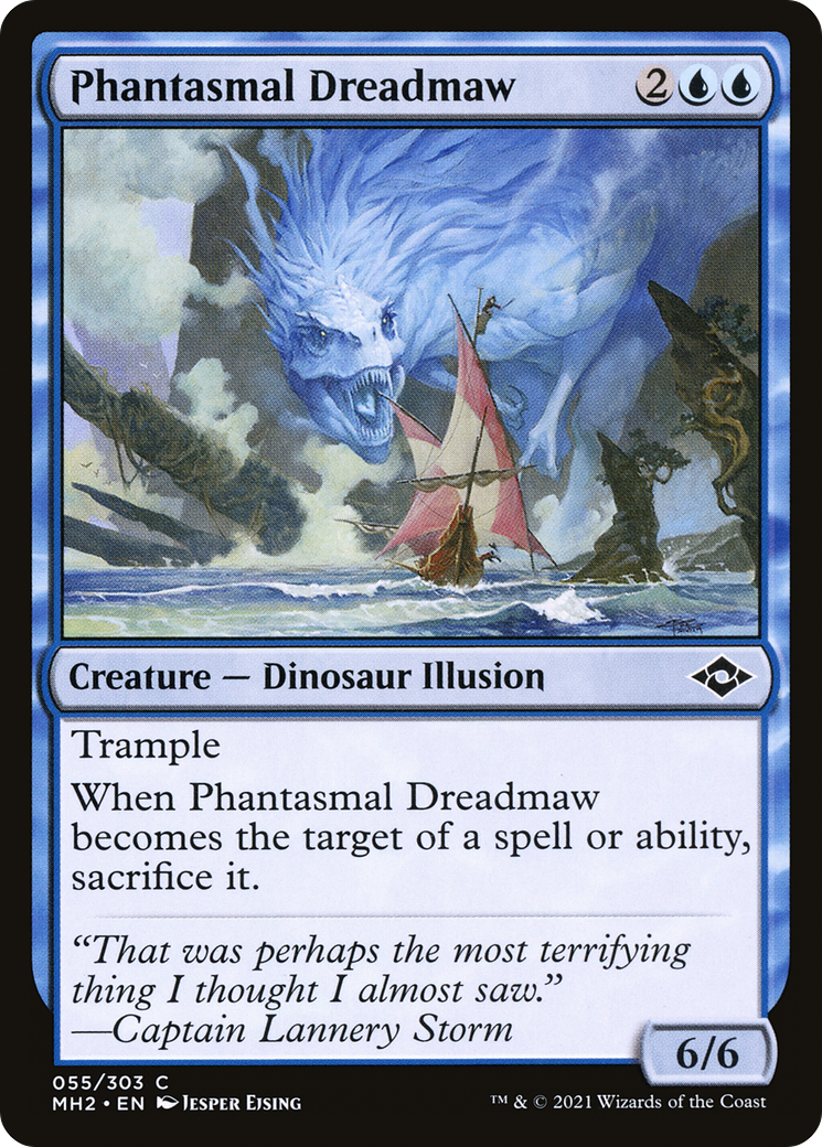 Phantasmal Dreadmaw [Modern Horizons 2] Foil