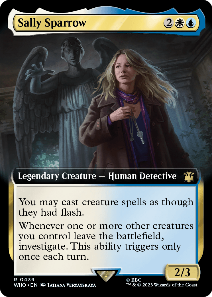Sally Sparrow (Extended Art) [Doctor Who] Foil