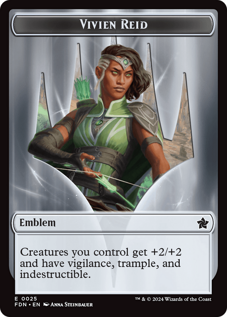 Vivien Reid Emblem (TFDN-025) - Foundations Tokens