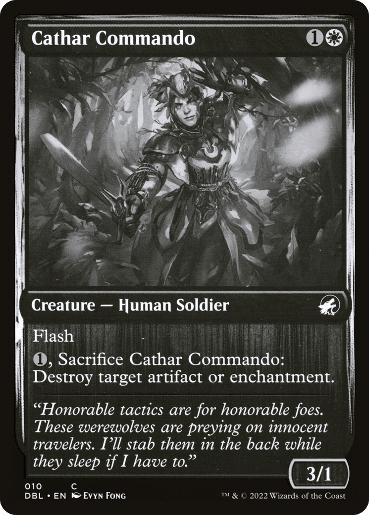 Cathar Commando [Innistrad: Double Feature] Foil