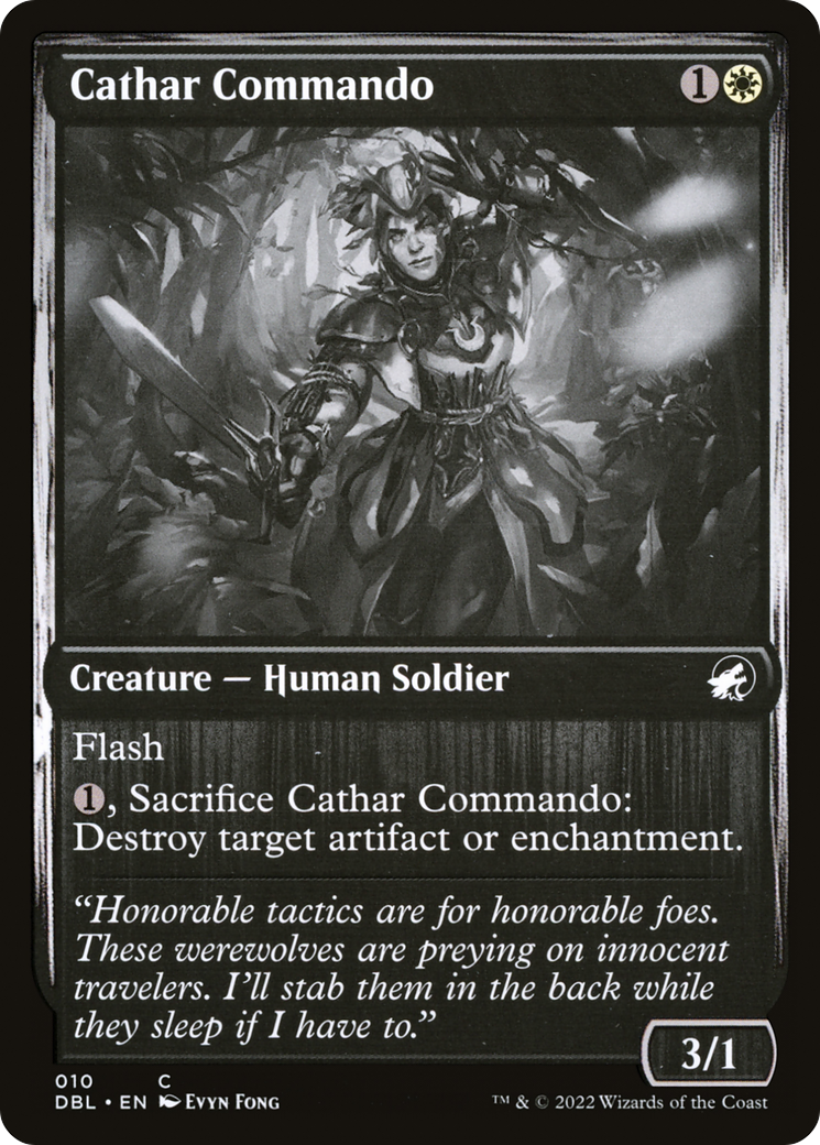 Cathar Commando [Innistrad: Double Feature] Foil