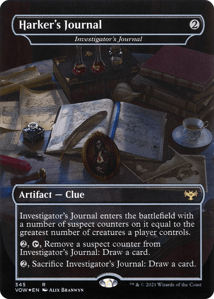Investigator's Journal - Harker's Journal [Innistrad: Crimson Vow] Foil