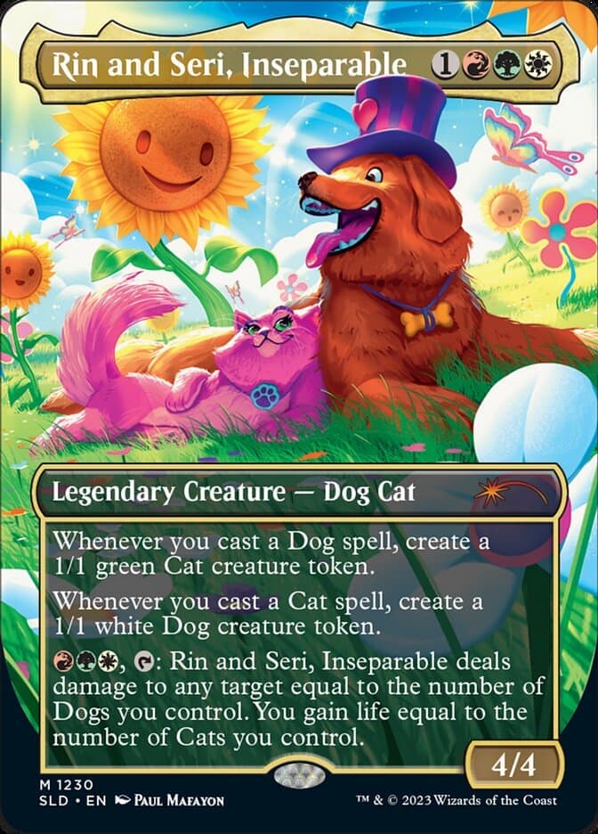 Rin and Seri, Inseparable (Borderless) [Secret Lair Drop Series] Foil