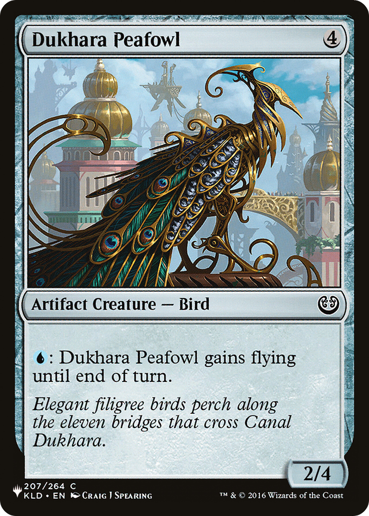 Dukhara Peafowl |  (KLD-207) [The List]