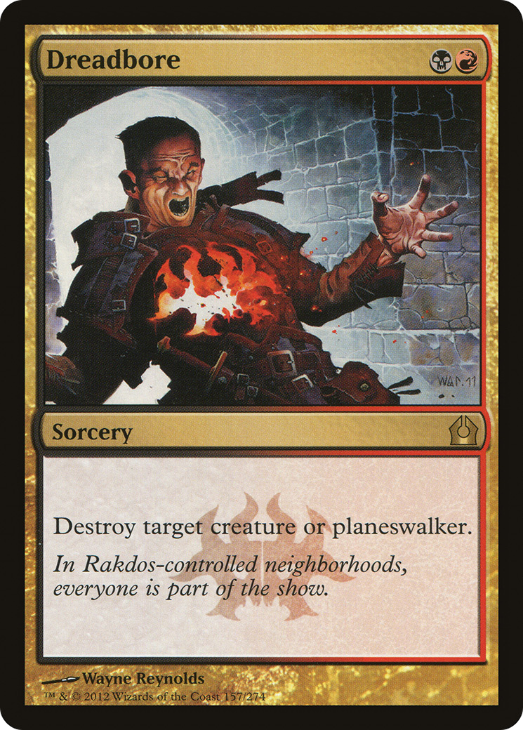 Dreadbore [Return to Ravnica] Foil