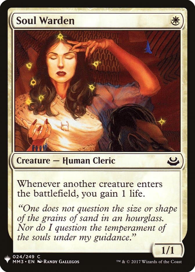 Soul Warden |  (MM3-24) [The List]