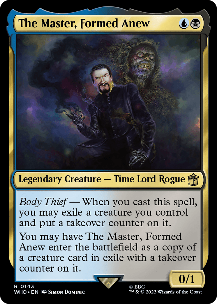The Master, Formed Anew [Doctor Who]