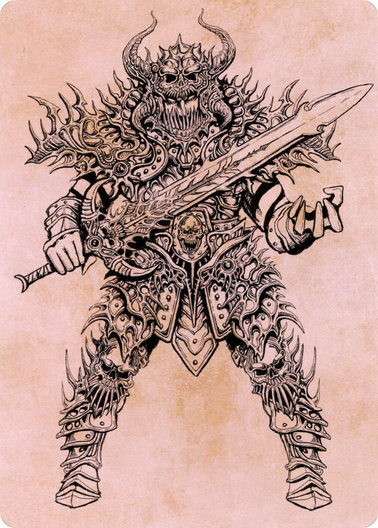 Sarevok, Deathbringer // Sarevok, Deathbringer (ACLB-050) - Battle for Baldur's Gate Art Series (Borderless)