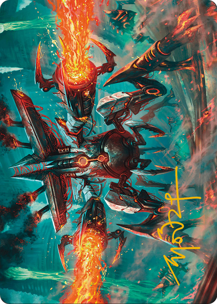 Exterminator Magmarch // Exterminator Magmarch (AMH3-033) - Modern Horizons 3 Art Series (Borderless)