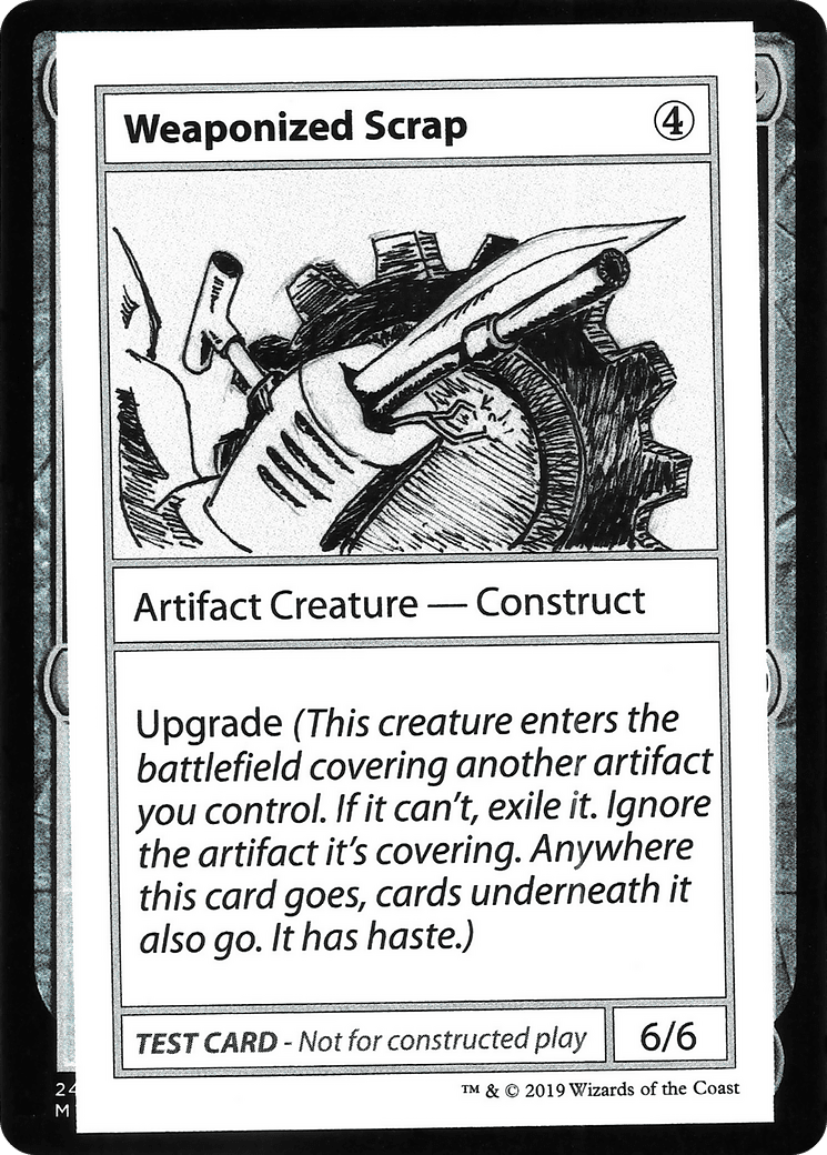 Weaponized Scrap (CMB2-111) - Mystery Booster Playtest Cards 2021