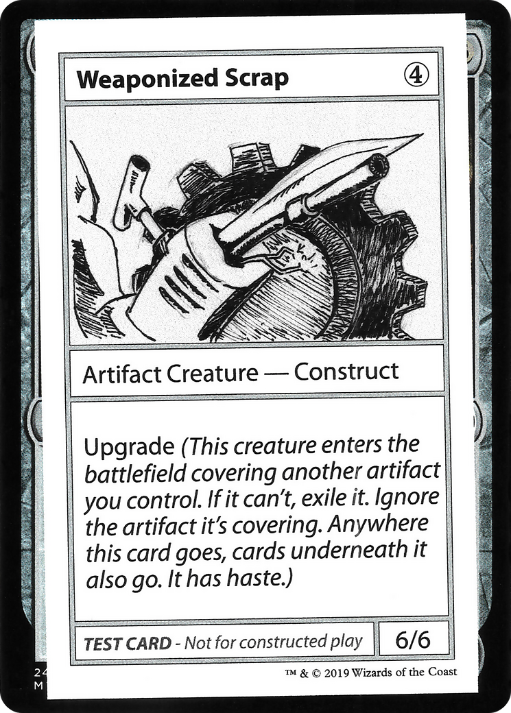 Weaponized Scrap (CMB2-111) - Mystery Booster Playtest Cards 2021