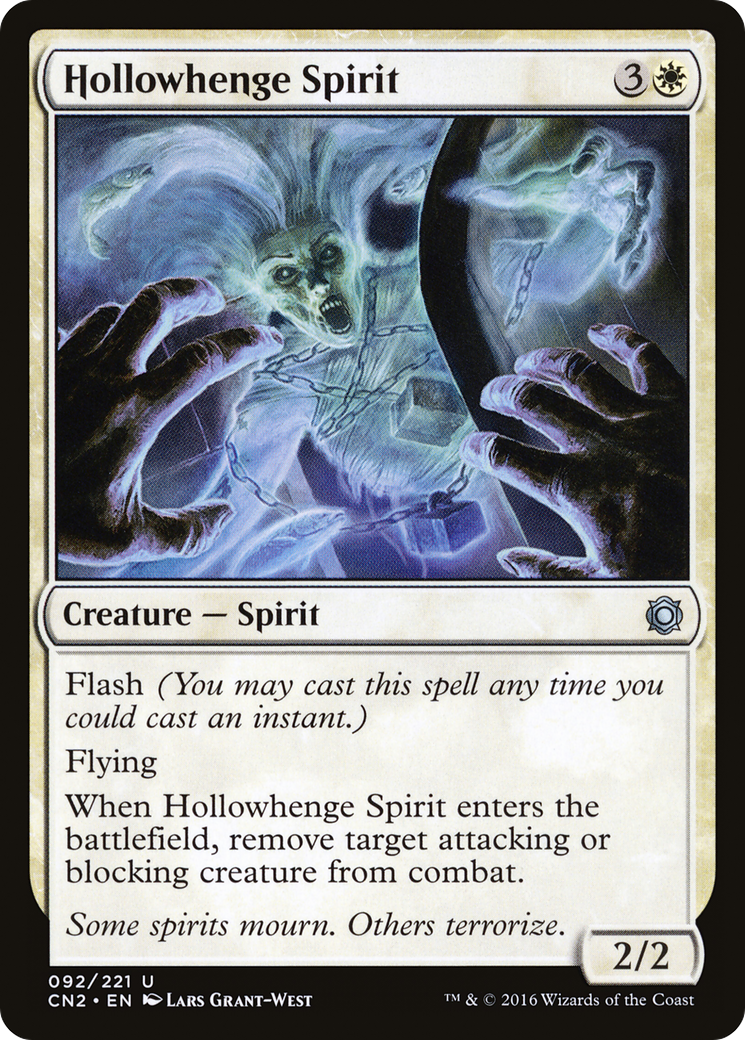 Hollowhenge Spirit [Conspiracy: Take the Crown] Foil
