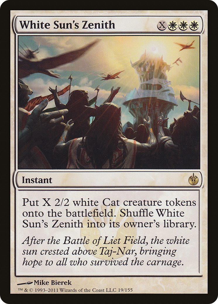 White Sun's Zenith [Mirrodin Besieged] Foil