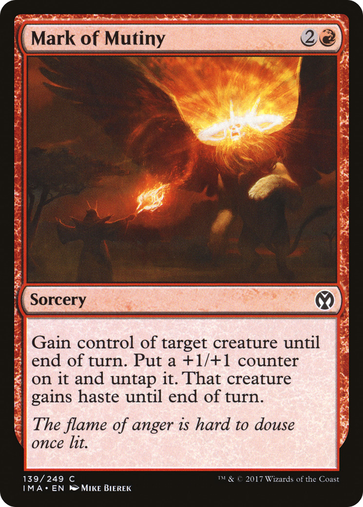 Mark of Mutiny [Iconic Masters] Foil