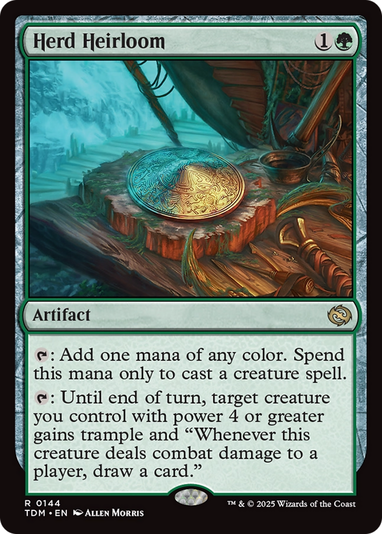 Herd Heirloom (144) [Tarkir: Dragonstorm]  Foil