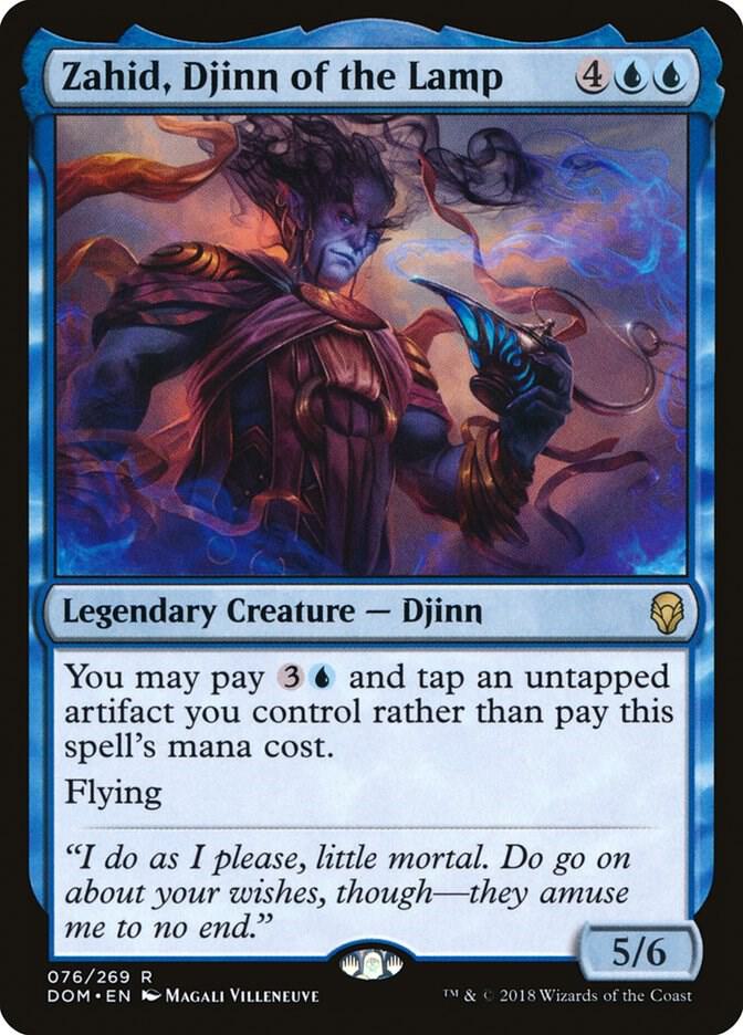 Zahid, Djinn of the Lamp 76/269 (Dominaria)  - Foil