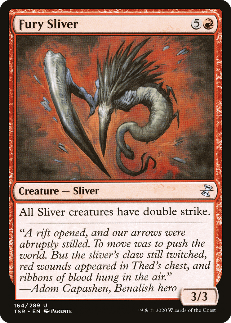 Fury Sliver [Time Spiral Remastered] Foil