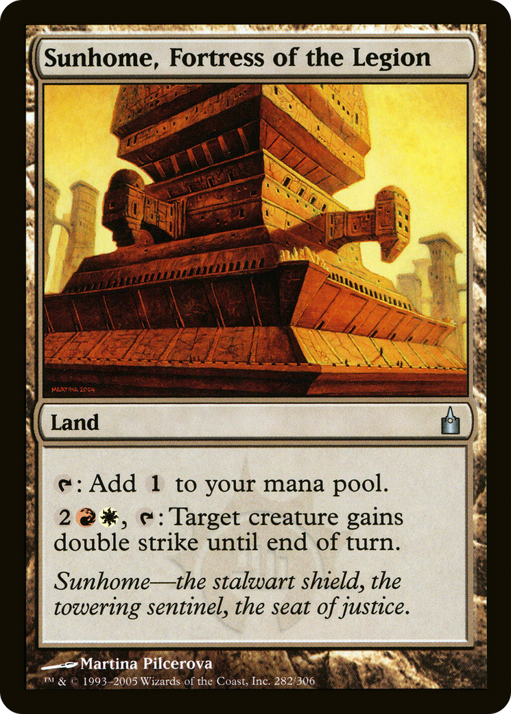 Sunhome, Fortress of the Legion [Ravnica: City of Guilds] Foil