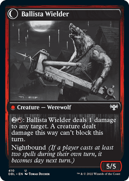 Ballista Watcher // Ballista Wielder [Innistrad: Double Feature] Foil