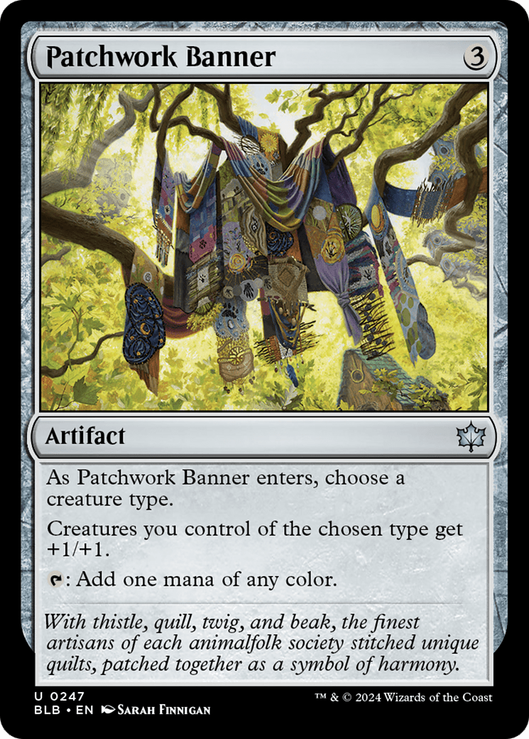 Patchwork Banner [Bloomburrow] Foil