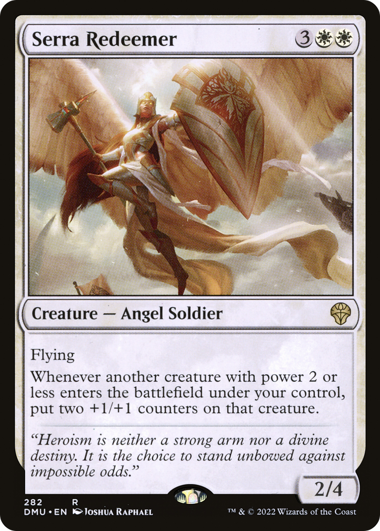 Serra Redeemer [Dominaria United] Foil