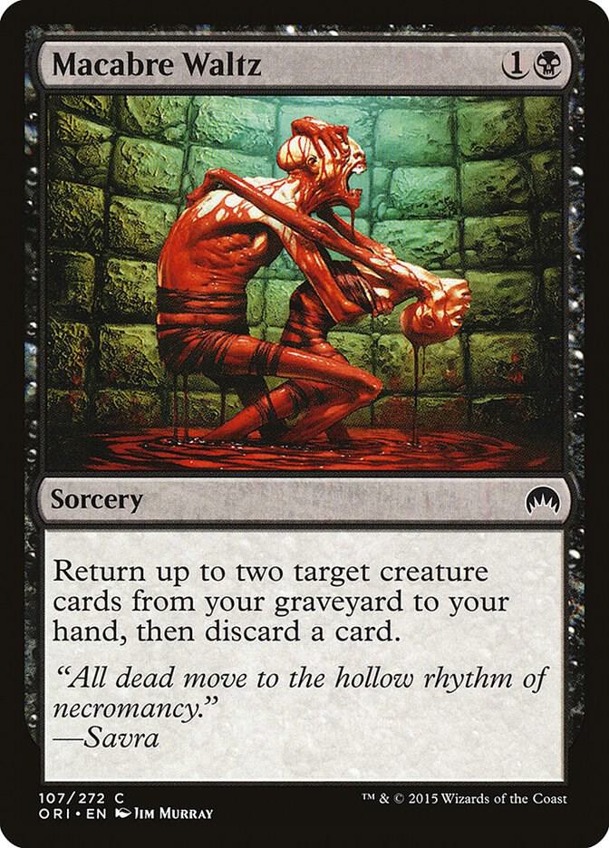 Macabre Waltz 107/272 (Magic Origins)  - Foil