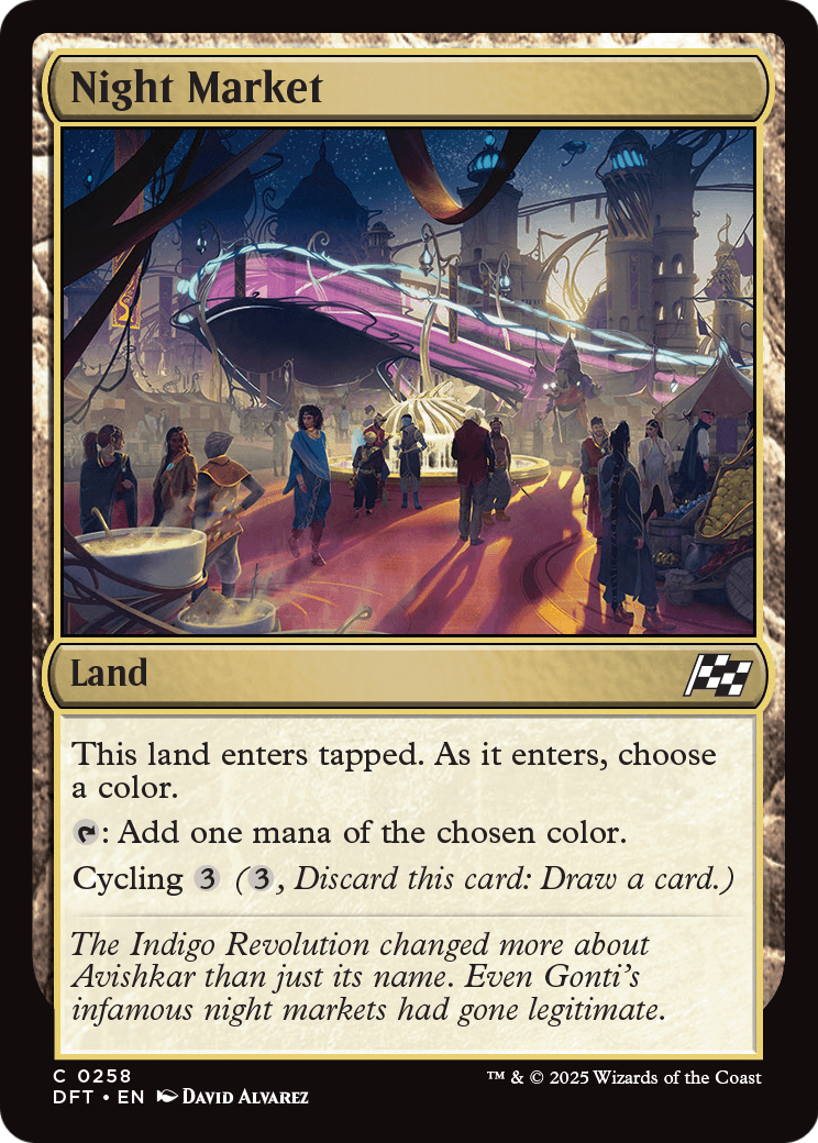 Night Market |  Foil (258) [Aetherdrift]