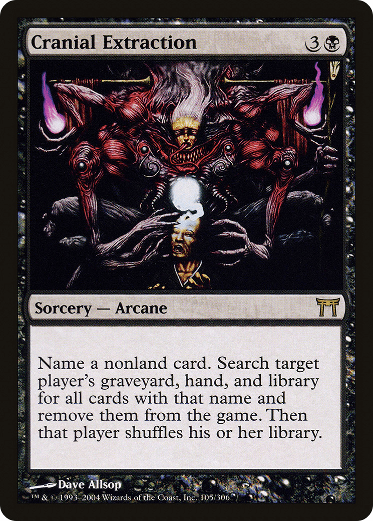 Cranial Extraction [Champions of Kamigawa] Foil