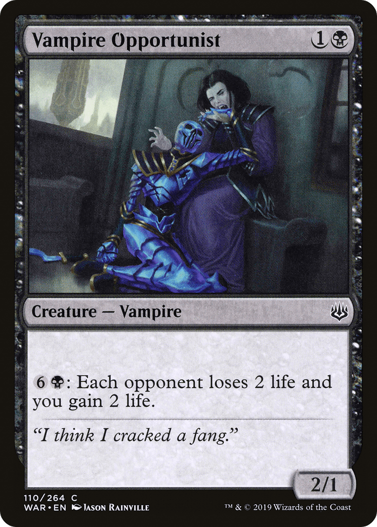 Vampire Opportunist [War of the Spark] Foil