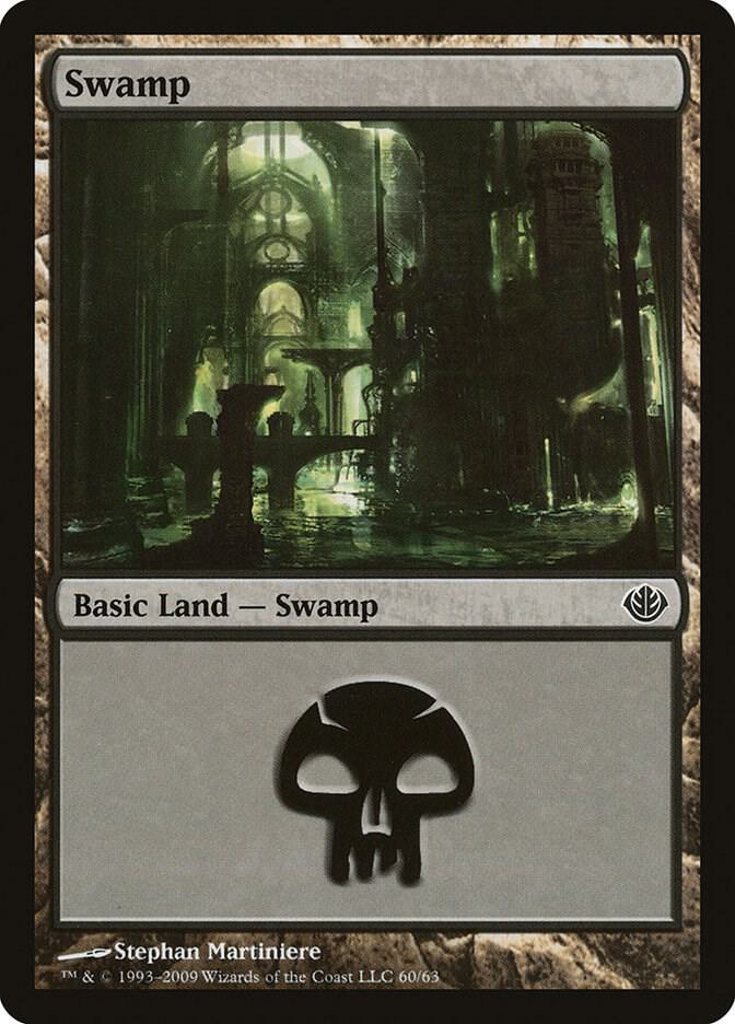 Swamp 60 60/63 (Duel Decks: Garruk vs. Liliana) 