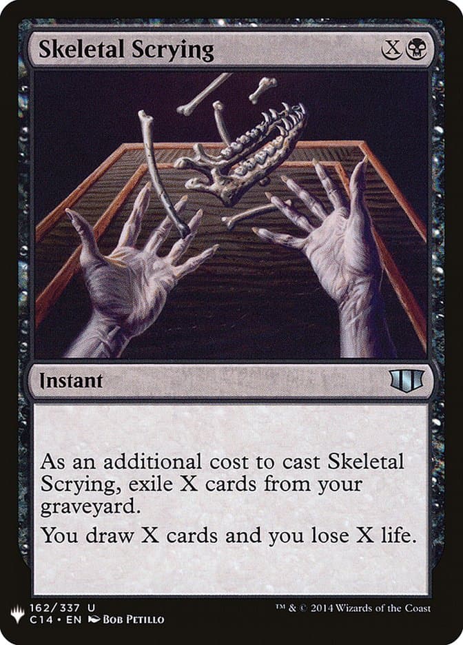 Skeletal Scrying |  (C14-162) [The List]