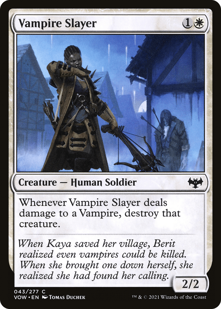 Vampire Slayer [Innistrad: Crimson Vow] Foil