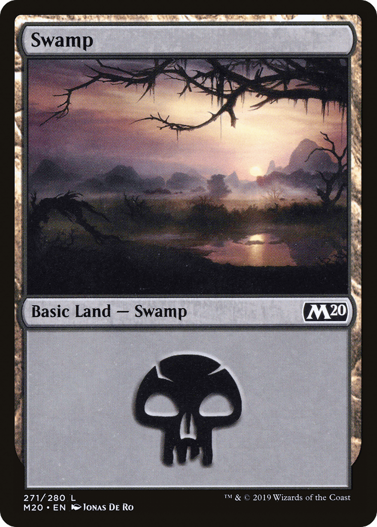 Swamp (271) [Core Set 2020] Foil