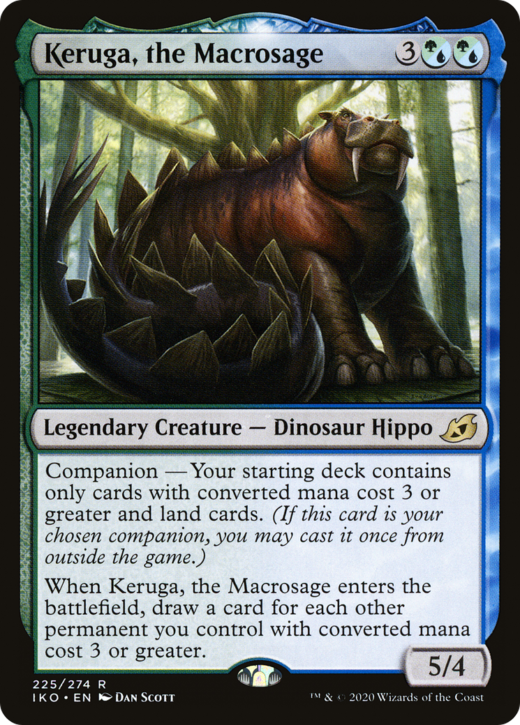 Keruga, the Macrosage [Ikoria: Lair of Behemoths] Foil