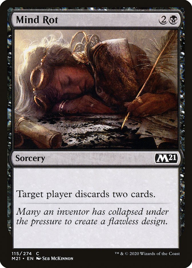 Mind Rot 115 (Core Set 2021)  - Foil