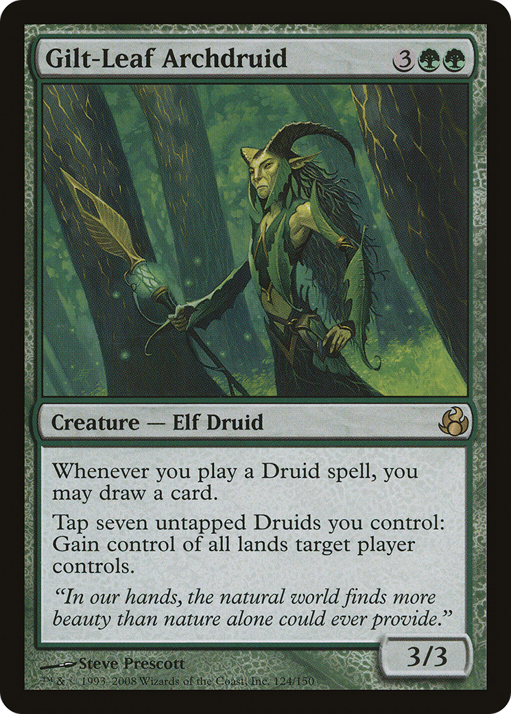 Gilt-Leaf Archdruid [Morningtide] Foil
