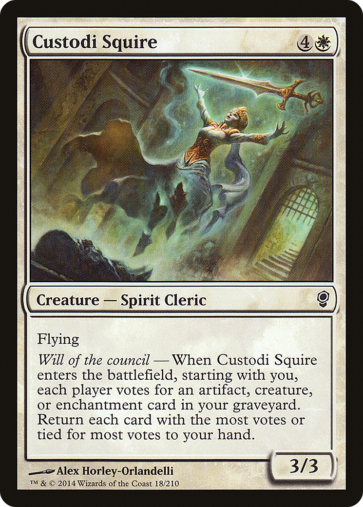 Custodi Squire [Conspiracy] Foil