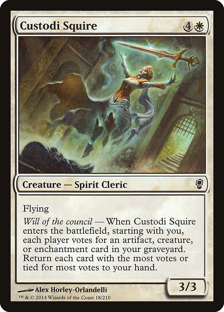 Custodi Squire [Conspiracy] Foil