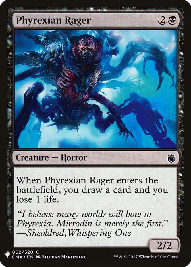 Phyrexian Rager CMA-62/5075 (The List Reprints) 