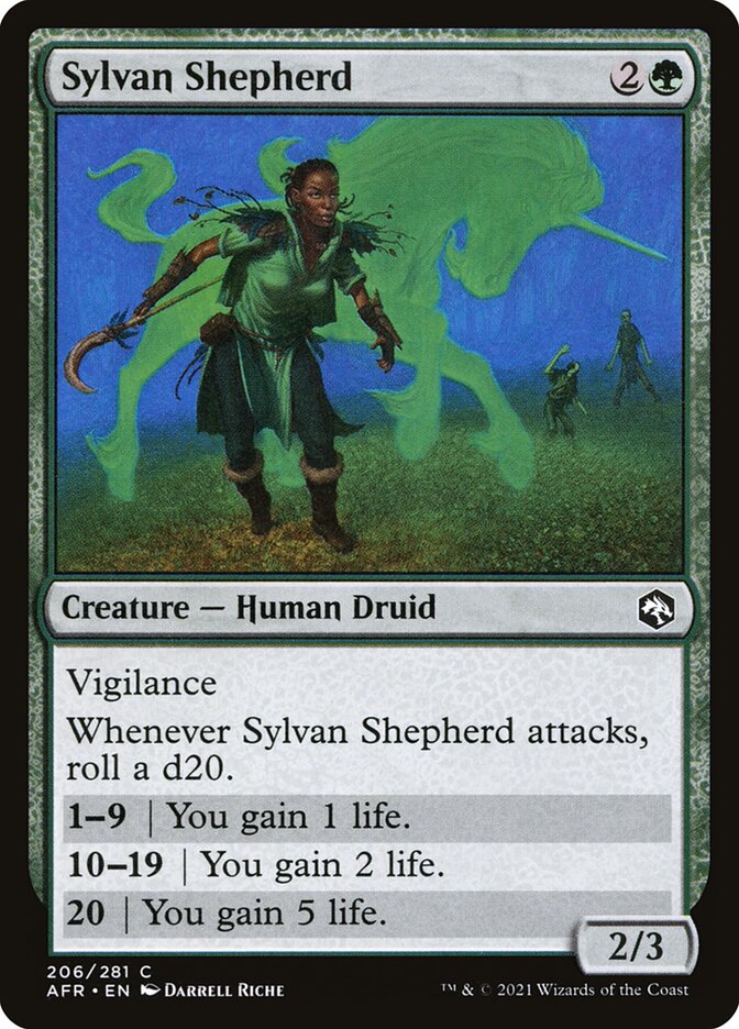 Sylvan Shepherd 206 (Adventures in the Forgotten Realms)  - Foil