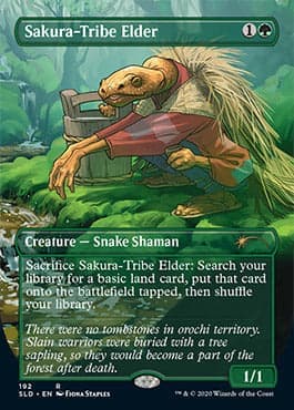 Sakura-Tribe Elder (Borderless) [Secret Lair Drop Series] Foil