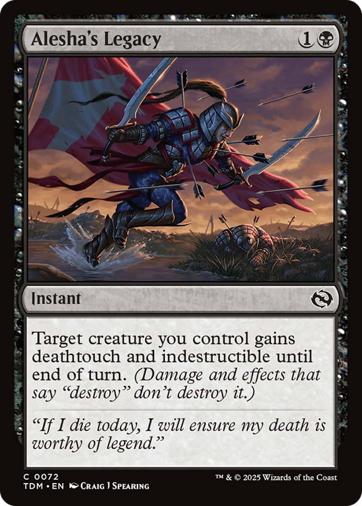 Alesha's Legacy (072) [Tarkir: Dragonstorm]