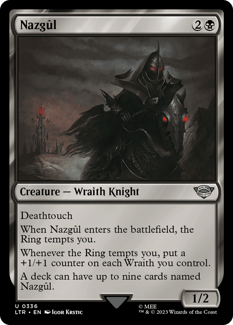 Nazgul (336) [The Lord of the Rings: Tales of Middle-Earth] Foil