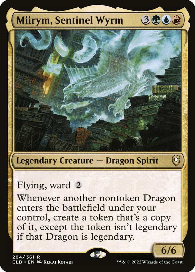 Miirym, Sentinel Wyrm [Commander Legends: Battle for Baldur's Gate] Foil