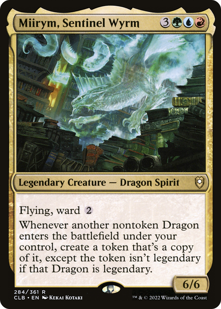 Miirym, Sentinel Wyrm [Commander Legends: Battle for Baldur's Gate] Foil